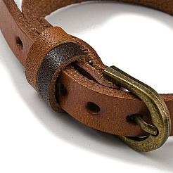 Verstellbare Lederband Armbänder BJEW-F468-21