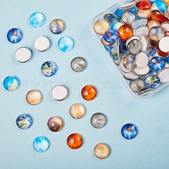 Glas cabochons GLAA-SC0001-03A