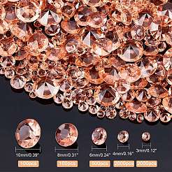 5 Stil Harz-Strass-Cabochons RESI-PH0001-53A