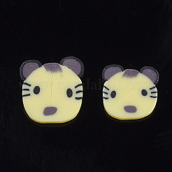Handgemachte Polymer Clay Kätzchen Nail Art Dekoration Zubehör MRMJ-S046-001A