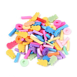 Handgemachter Ton-Cabochon CLAY-N013-09