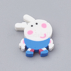 Handgemachter Ton-Cabochon X-CLAY-N003-01