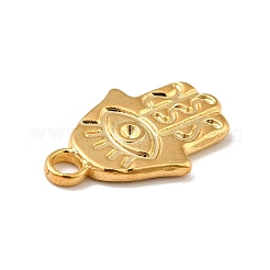 Ionenbeschichtung (IP) 304 Edelstahl Anhänger Strass-Einstellungen STAS-E176-14G