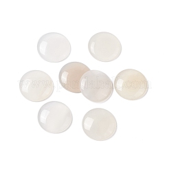 Natürlicher weißer Achat Cabochon G-C247-05B