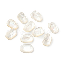 Weiße Schale Cabochons SSHEL-Z001-01