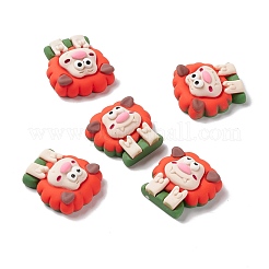 Undurchsichtigen Cabochons RESI-G036-A05