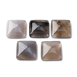 Natürlichen grauen Achat Cabochons G-K348-05