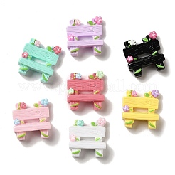 Undurchsichtige Decoden-Cabochons aus Harz RESI-C044-04