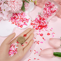 Valentinstag Lippe handgemachte Polymer Clay Cabochons CLAY-SC0001-97B