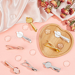 DIY-Set zur Herstellung einer leeren Krawattenklammer mit Kuppel DIY-DC0002-24