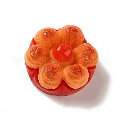Undurchsichtige Decoden-Cabochons aus Kunstharzimitat für Lebensmittel CRES-A058-02E