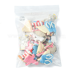 28 Stück undurchsichtige Harz-Cabochons mit maritimem Motiv in 7 Stilen CRES-FS0001-09