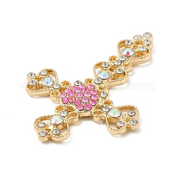 Legierung Strass-Cabochons ALRI-F074-07G
