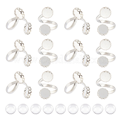 DIY-Set zur Herstellung von Rohlingen für Kuppelringe DIY-UN0004-56