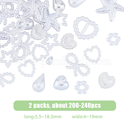 Kunststoff Cabochons MRMJ-HY0001-14A