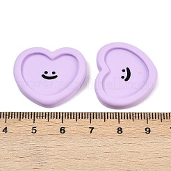 Smiley-Cabochons aus Harz CRES-S372-01A