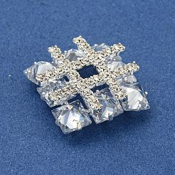 Messing Strass Cabochons KK-I715-19S-01