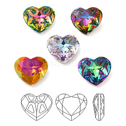 K9 Glas Strass Cabochons RGLA-P036-02B-M