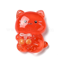 Durchscheinende Decoden-Cabochons aus Harz RESI-M039-03A