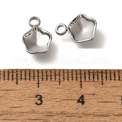 Cabochon-Fassungen für Anhänger aus Edelstahl 304 STAS-I310-30P