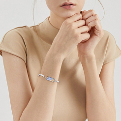 DIY Blanko-Set für rechteckige Gliederarmbänder DIY-BC0005-53