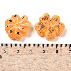 Undurchsichtige Decoden-Cabochons aus Kunstharzimitat für Lebensmittel RESI-S396-18