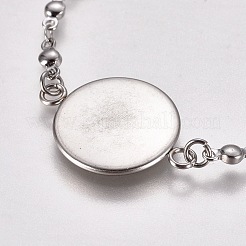 Anlaufgeschützte Herstellung von Armbändern aus Edelstahl 304 STAS-L248-001P