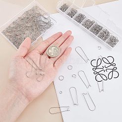 Creolen-Zubehör aus Edelstahl 316 und offene Biegeringe-Zubehör-Sets aus Edelstahl 304 STAS-UN0010-30
