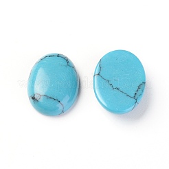Synthetik Türkiscabochons TURQ-L031-037C