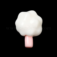 Undurchsichtige Zuckerwatte-Kegel-Decoden-Cabochons aus Harz RESI-C036-01A