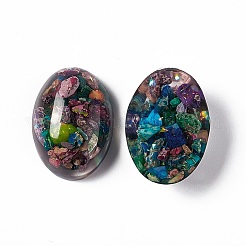 Natürliche Calcit- und synthetische Opal-Cabochons G-F727-02