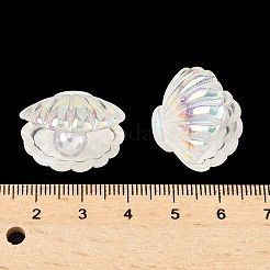 UV-Beschichtung transparente Harz-Cabochons mit Ozeanmotiv CRES-D306-01B