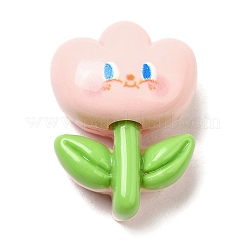 Cartoon-Cabochons aus undurchsichtigem Harz RESI-I055-03H