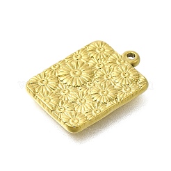 304 Edelstahl Anhänger Strass Fassungen STAS-D192-05G