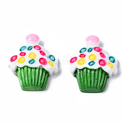 Lackiert Harzcabochons CRES-Q215-005