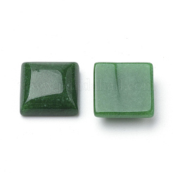 Natürliche weiße Jade Cabochons X-G-Q975-10x10-07