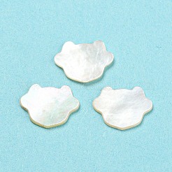 Natürliche Muschel-Cabochons SHEL-D079-15