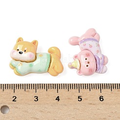 Undurchsichtige Decoden-Cabochons aus Harz KY-G031-02