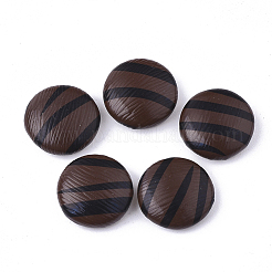Cabochons aus Lederimitat WOVE-S118-14A