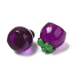Halbstereoskopische transparente Harz-Cabochons RESI-G072-01B