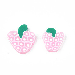 Herbstthema handgefertigte Fimo-Cabochons CLAY-N006-57A
