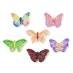 Transparente Harz-Email-Cabochons CRES-D308-04