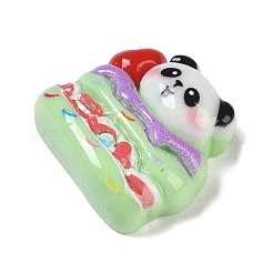 Desserts Thema undurchsichtige Harz Decoden Cabochons RESI-S395-01F