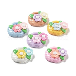 Undurchsichtigen Cabochons RESI-G084-09