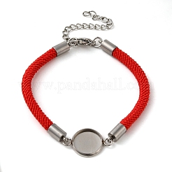 Herstellung von Milano-Kordeln und Armbändern aus Edelstahl 304 MAK-H004-02E-P02