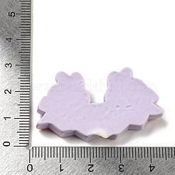 Geburtstagsthema opake Decoden-Cabochons aus Kunstharz CRES-F032-A06