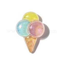 Sommerthema-Cabochons aus undurchsichtigem Harz RESI-G106-01E