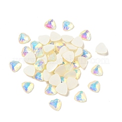 Strass-Cabochons aus Harz mit flachem Rücken MRMJ-T047-07F