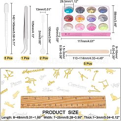 113 Stück DIY Epoxidharz-Bastelsets MRMJ-AR0001-03