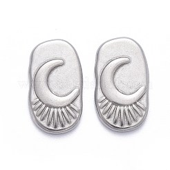 Cabochons aus Edelstahl 304 STAS-K213-08P